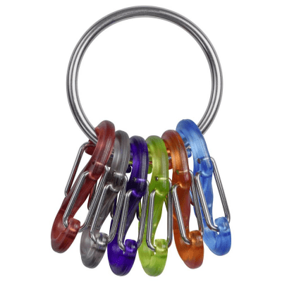 Nite Ize KeyRing Steel - S-Biner - Plastic