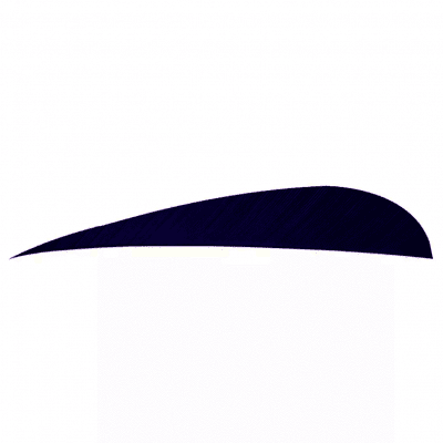 Trueflight Feathers 4" RW Parabolic 12pcs