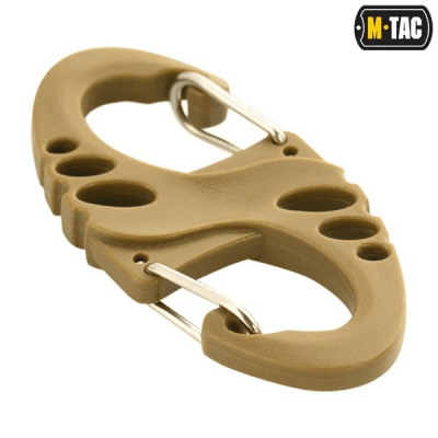 M-Tac Plastic S-Hook Carabiner (Färg: Coyote)