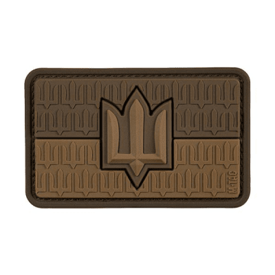 M-Tac Patch - Flagga Ukraina PVC Patch (Färg: Coyote)