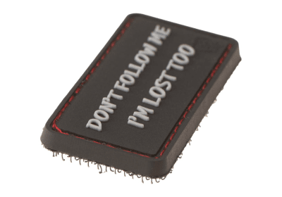 JTG Im Lost Too Rubber Patch