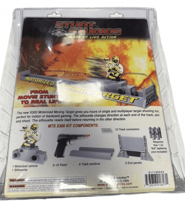 Stunt Studios MTS X300 Kit with Spring Pistol 6mm and Motorized Target