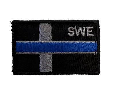 Patch - Flag SWE Thin Blue Line