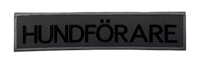 Patch Hundförare Large