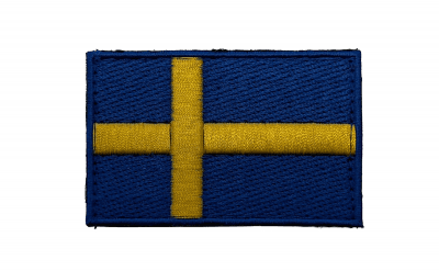 Patch - Flagga Sverige Small