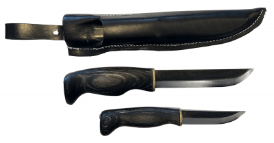 Wood Jewel Kaksoispuukko Double Knife - Black