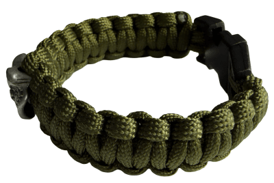 HLTD Paracordarmband Skull 20mm