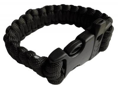 HLTD Paracord Bracelet Skull with Whistle 25mm
