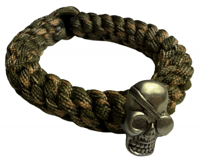HLTD Paracord Bracelet Spartan/Skull