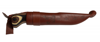 Wood Jewel Zebra Knife 23ZVP