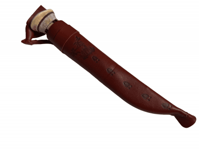 Wood Jewel Zebra Knife 23Z