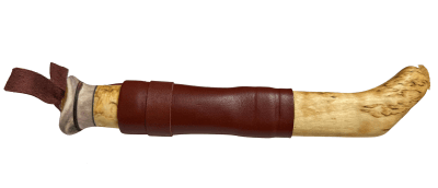 Wood Jewel Carving Knife 8,5cm with a Birch Sheath