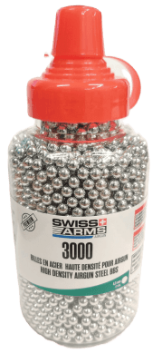 Swiss Arms Stålrundkulor 4,5mm 3000st