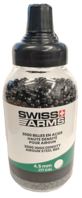 Swiss Arms Steel BBs 4,5mm 3000rds - Black