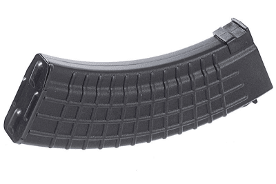 MAG Magasin - AK47/74 Mid Cap Waffle 100rds AEG 6mm - Svart