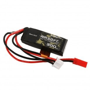 Gens Ace Lipo Batteri 7.4V 300mah 35C 1 Cell