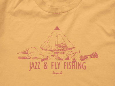 Lemmel Kaffe T-Shirt - Jazz and Fly Fishing