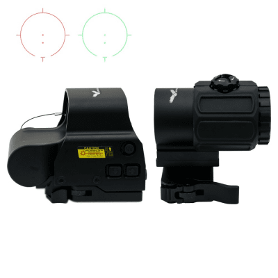 JS-Tactical Punksikte med 3x Magnifier