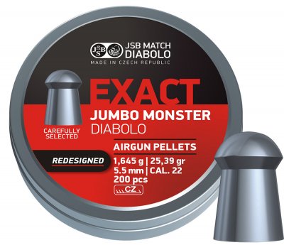 JSB Exact Jumbo Monster RD 5,52mm 1,645g - 200st