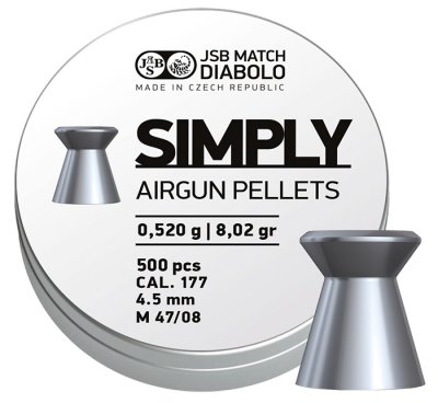 JSB Simply 4,50mm 0,520g - 500st