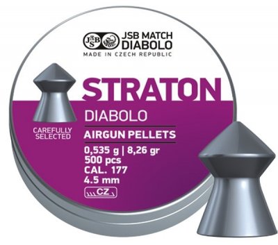 JSB Straton 4,5mm 0,535g - 500st