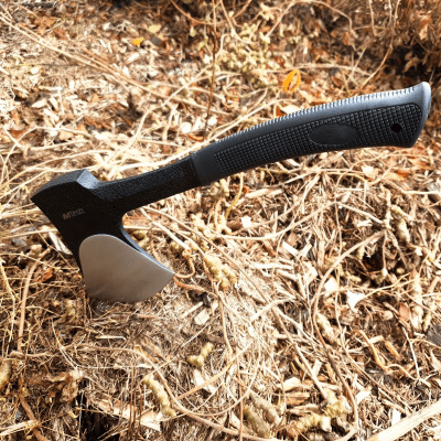 MTech Svart Yxa Med Fodral