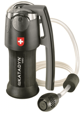 Katadyn Vario Pump med Fäste för Nalgene flaskor (63mm)