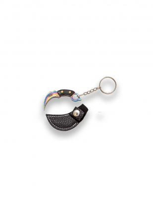 Joker Karambit Rainbow Keychain