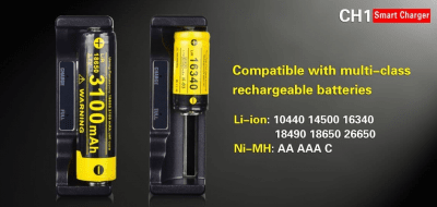 Klarus CH1 Batteriladdare