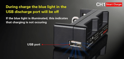 Klarus CH1 Batteriladdare