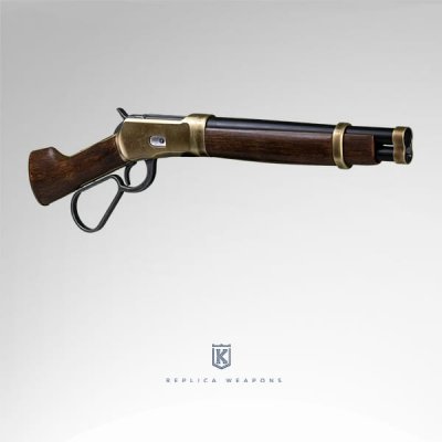 Kolser Replica Rifle Winchester Mare's Leg Short 55cm - Mässing