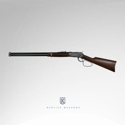 Kolser Replica Winchester Long Range 1892 Carbine 108cm Ejection System - Old Grey