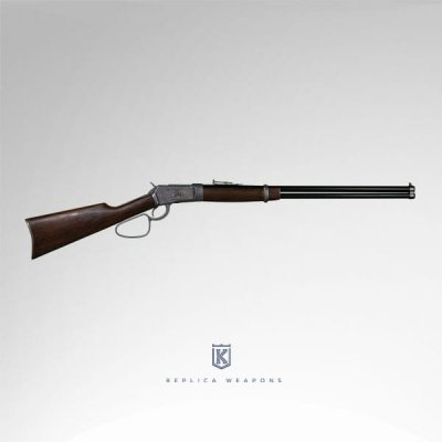 Kolser Replica Winchester Long Range 1892 Carbine 108cm - Old Grey
