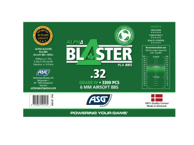ASG Alpha Blaster PLA/Bio BBs 0,32g 3300pcs