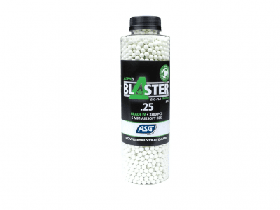 ASG Alpha Blaster PLA Green Tracer Bio BBs 0,25g 3300st