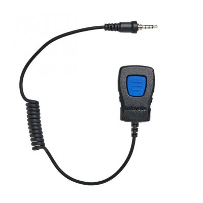 Lafayette 6156 Sändarknapp/Mikrofon med kort kabel 3,5mm 4-polig gängad