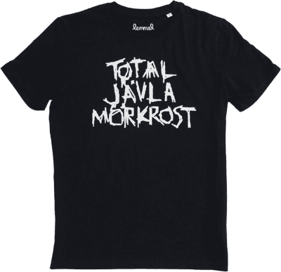 Lemmel Kaffe T-Shirt Total Jävla Mörkrost
