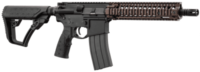 EMG Double Eagle Daniel Defense MK18 RIS II GBBR 6mm - Svart/Brons