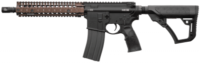 EMG Double Eagle Daniel Defense MK18 RIS II GBBR 6mm - Svart/Brons