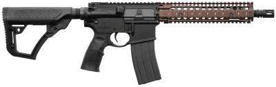 EMG Double Eagle Daniel Defense MK18 RIS II GBBR 6mm - Svart/Brons