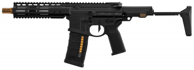 Double Eagle EMG Noveske Ghetto Blaster 9" GBBR 6mm - Black