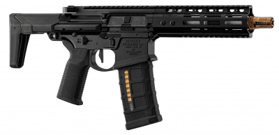 Double Eagle EMG Noveske Ghetto Blaster 9" GBBR 6mm - Black