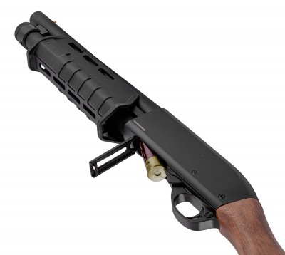 Golden Eagle M870 Metal and Wood Gas Shotgun 6mm