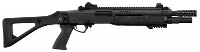Black Ops Fabarm STF12 Compact Shotgun Gas 6mm - Svart