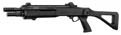 Black Ops Fabarm STF12 Compact Shotgun Gas 6mm - Svart