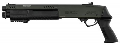 Black Ops Fabarm STF12 Short Shotgun Pump Gas 6mm - OD
