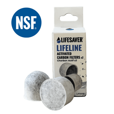 LifeSaver Lifeline - Activated Carbon Filters 2pcs
