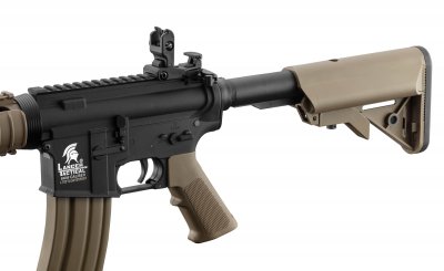 Lancer Tactical LT-02 G2 M4 CQBR Combo AEG - Dual Tone
