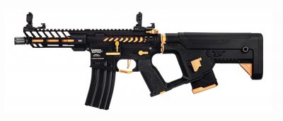 Lancer Tactical LT-29 Proline Gen2 M4 Enforcer Needletail AEG - Svart/Guld