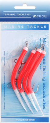 Mikado Gummi Makk Rig Sea Set - 3x4/0